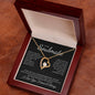 To My Soulmate | I Love You, Forever & Always - Forever Love Necklace